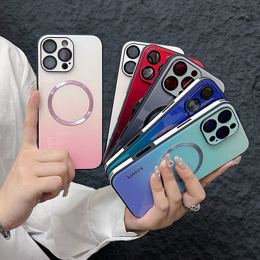 Phone 17 ProMax Gradient Glass-Gloss Case