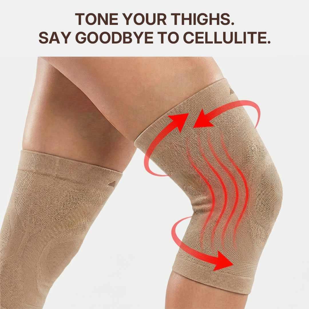 Silix™ 3D Compression Knee Sleeves –Say Goodbye to Saggy, Uneven-Looking Legs