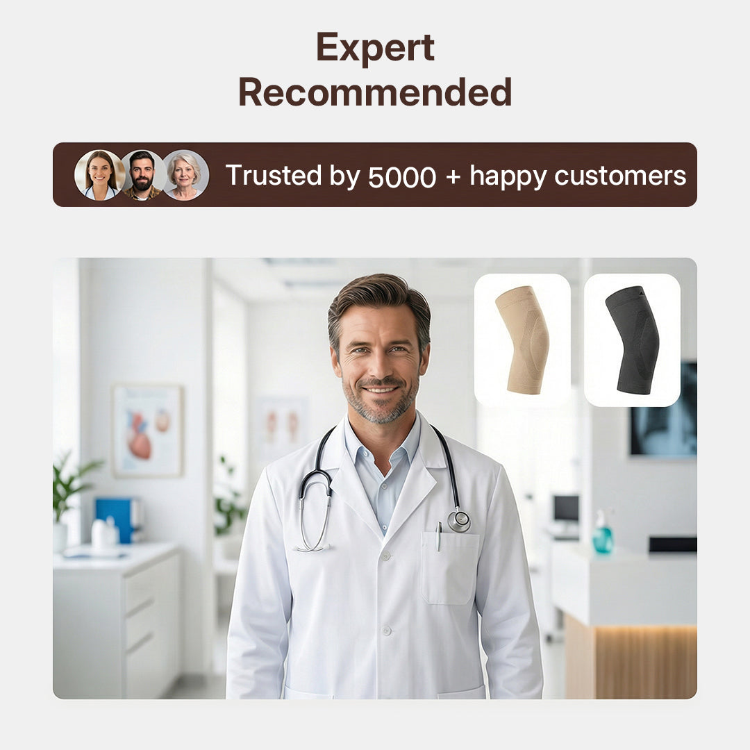 Silix™ 3D Compression Knee Sleeves –Say Goodbye to Saggy, Uneven-Looking Legs