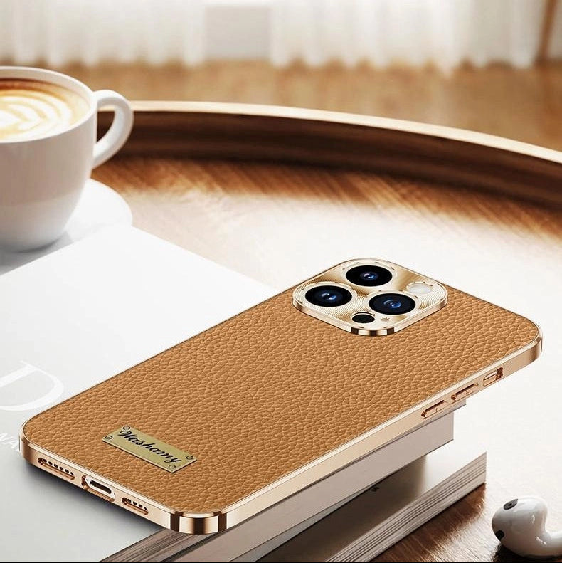 Premium Leather Anti-Fingerprint - Comfortable Grip iPhone 17 Series