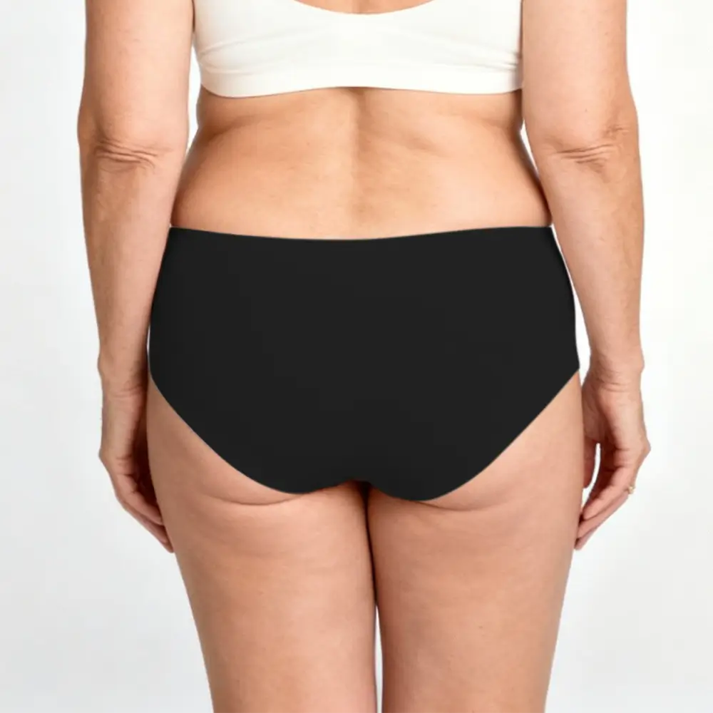 Breathable Seamless Mid-Rise Briefs