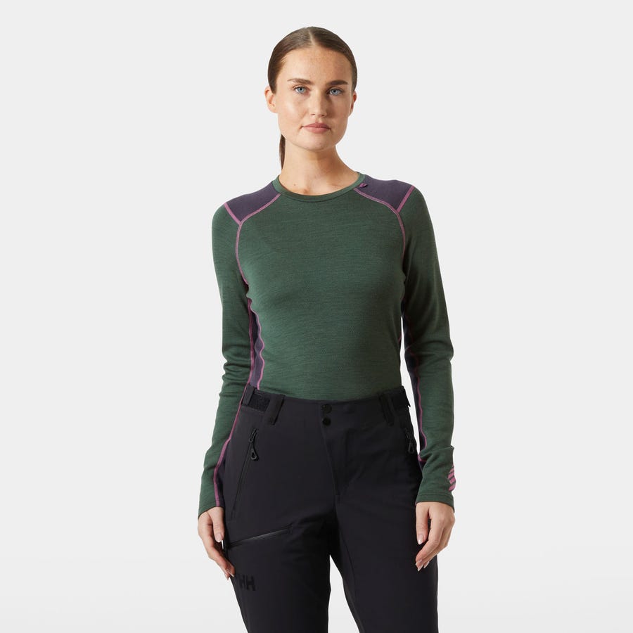 Women's LIFA Merino Midweight Crew Base Layer