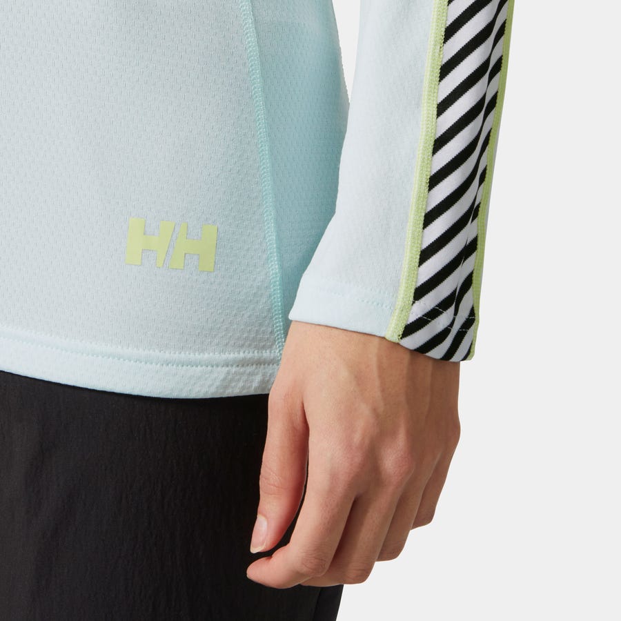 Women's LIFA ACTIVE Stripe Crew Base Layer