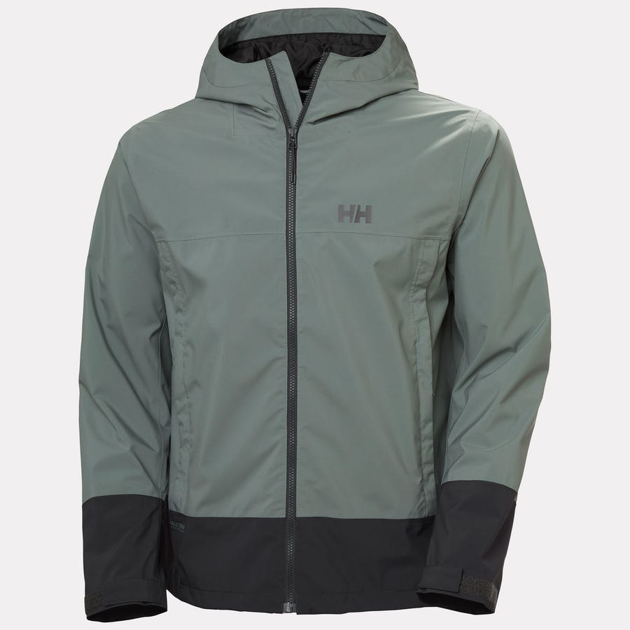 Men's Block Hooded Jacket