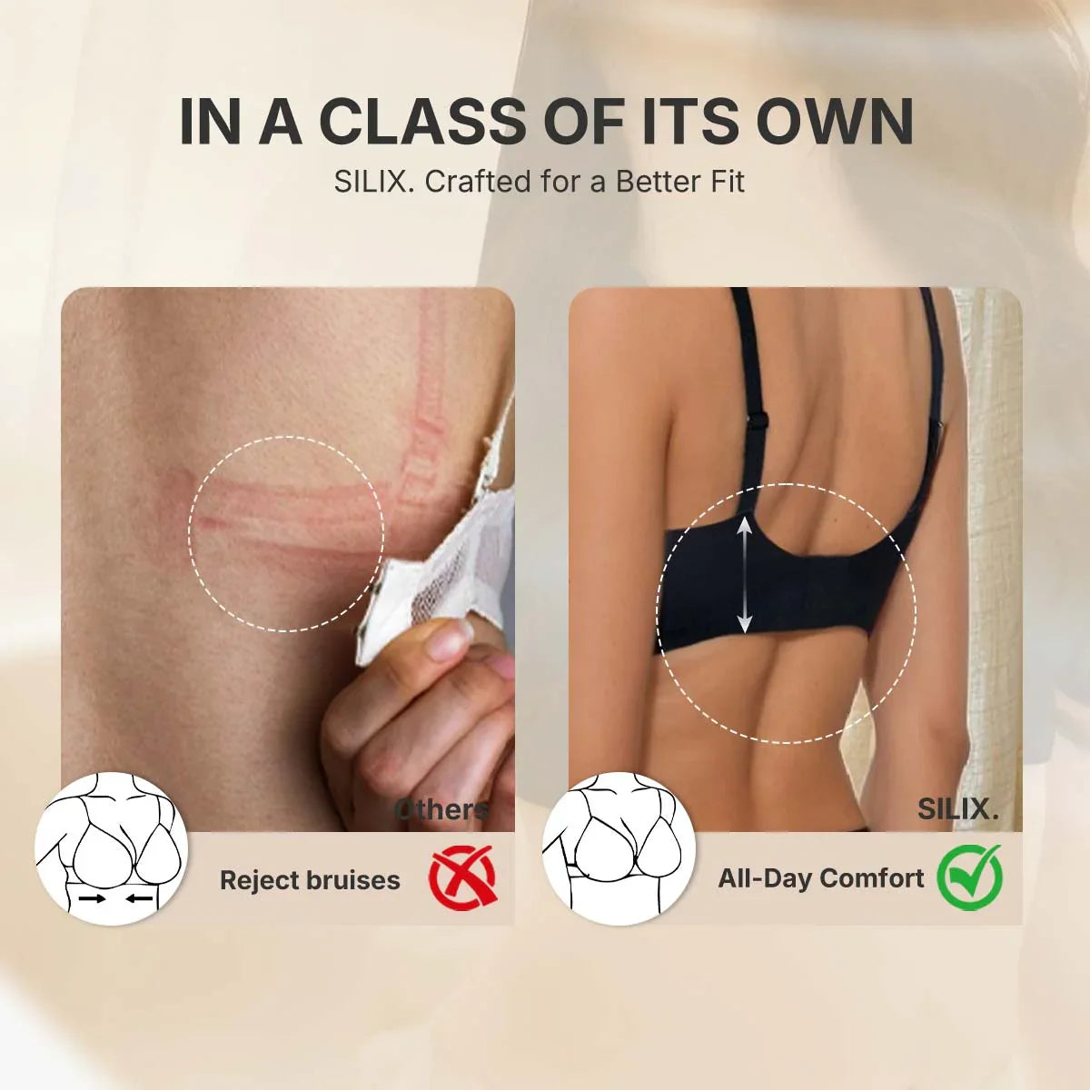 SILIX Push-up Shaping Bra