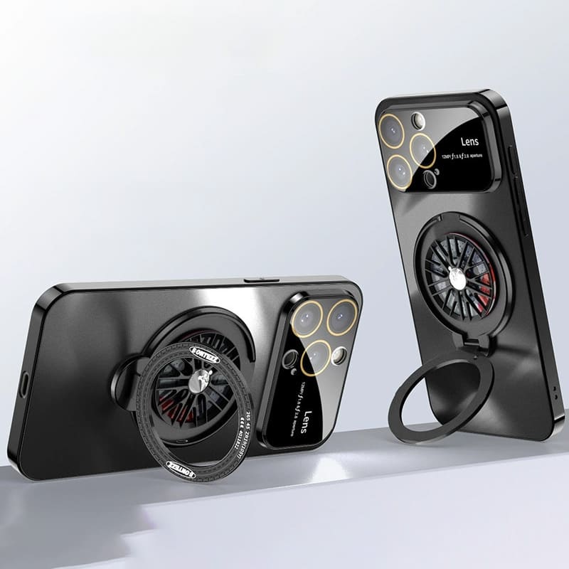 Lens Protection Rotating Gyroscope Phone Case